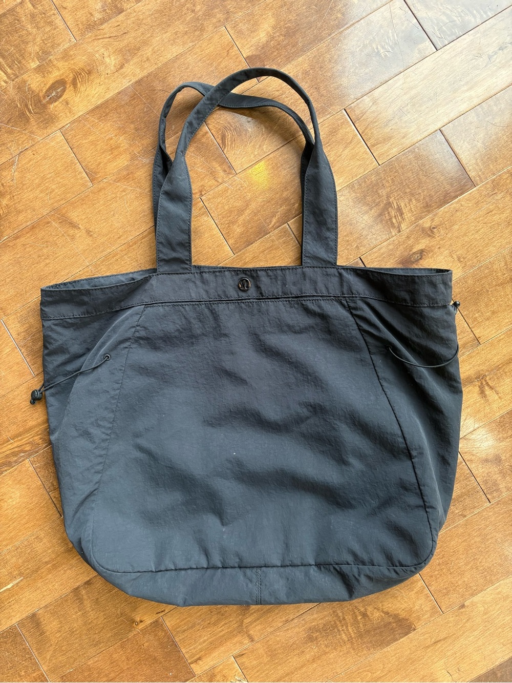 lululemon athletica Black Nylon Everyday Tote